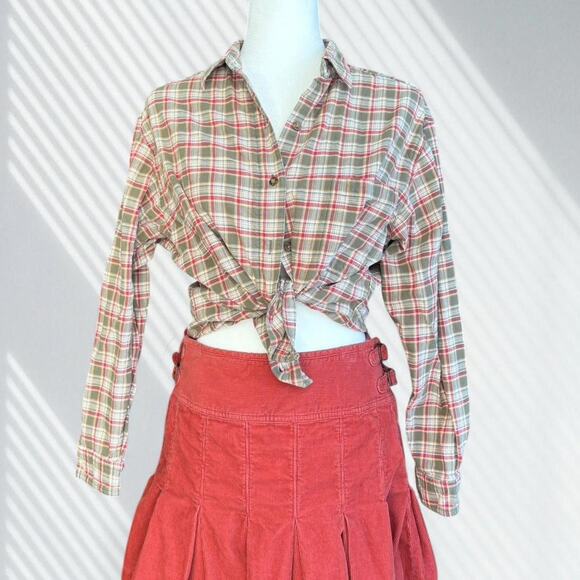 Vintage woolrich plaid button up shirt - Picture 2 of 4